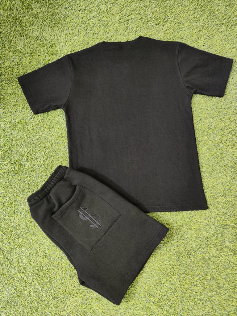 MONEYI$MONEY Black/White Short set