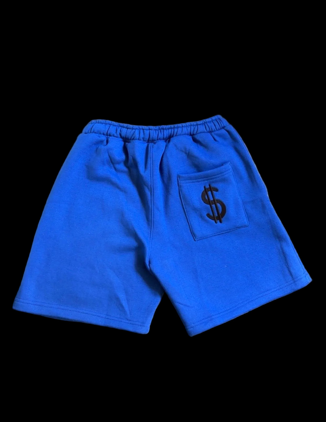 Blue/White MONEYI$MONEY Shorts Set